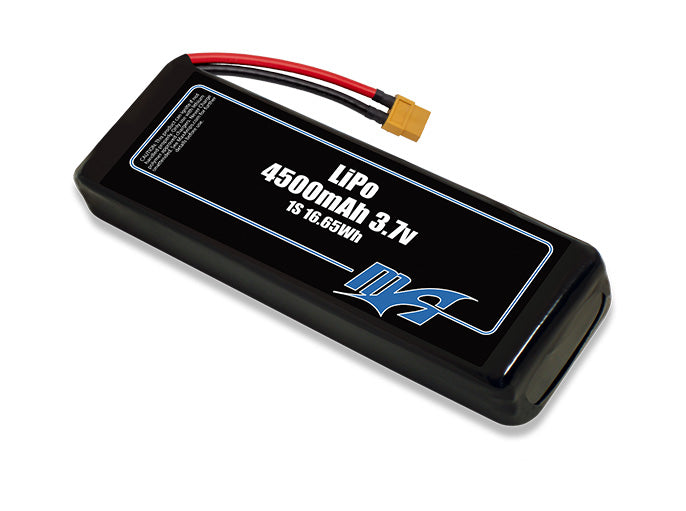 A MaxAmps LiPo 4500mAh 1S 3.7 volt battery pack