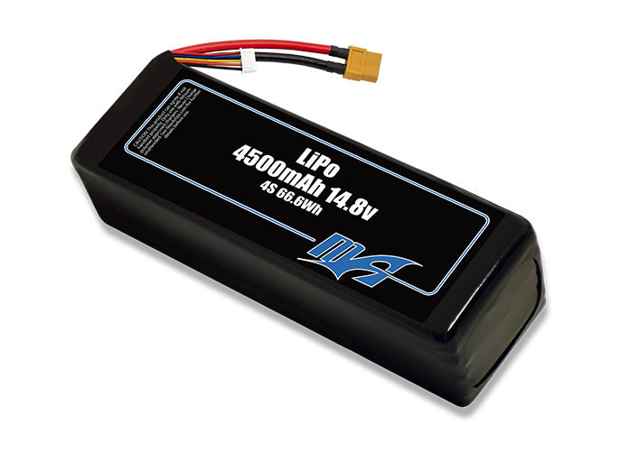 A MaxAmps LiPo 4500mAh 4S 14.8 volt battery pack