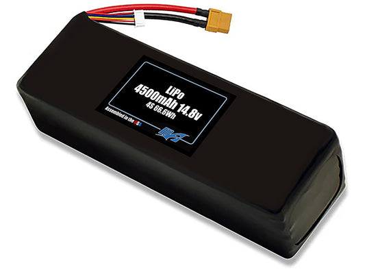 LiPo 4500mAh 4S 14.8v Battery Pack