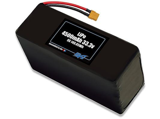 LiPo 4500mAh 9S 33.3v Battery Pack