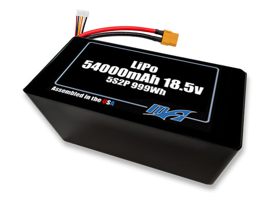 LiPo 54000 5S2P 18.5v NMC Battery Pack