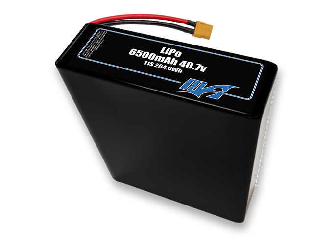 A MaxAmps LiPo 6500mAh 11S 2P 40.7 volt battery pack