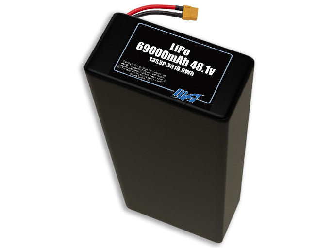 LiPo 69000 13S3P 48.1v Battery Pack