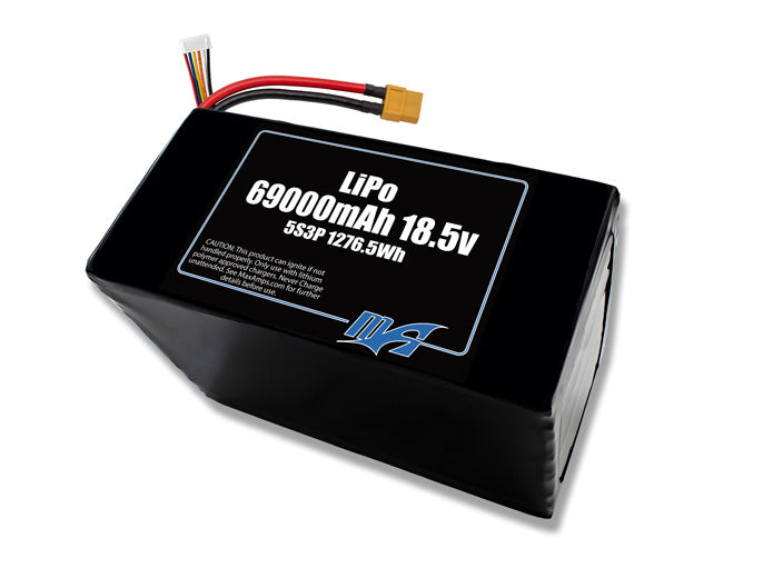 LiPo 69000 5S 18.5v Battery Pack