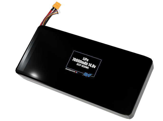 LiPo 70000 4s2p 14.8v Battery Pack