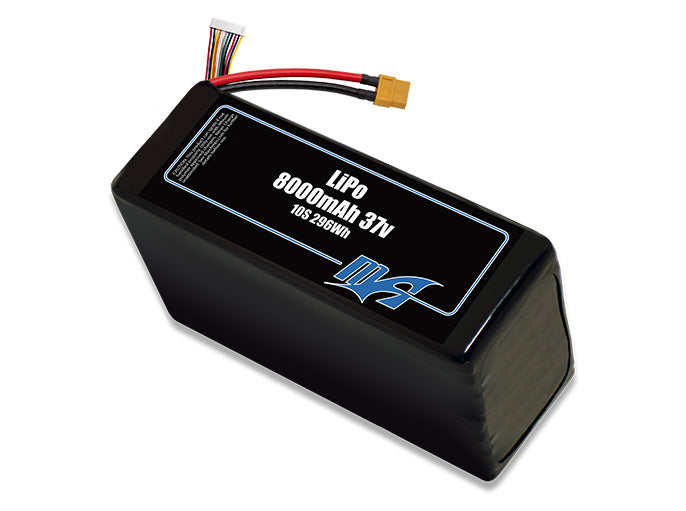 LiPo 8000 Lite 10S 37v Battery Pack