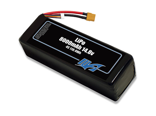 A MaxAmps LiPo 8000mAh 4S 14.8 volt lite battery pack