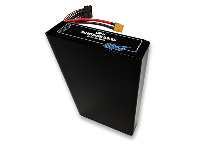 LiPo 9000 16S2P 59.2v Battery Pack