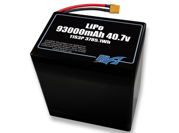 LiPo 93000 11s 40.7v Battery Pack