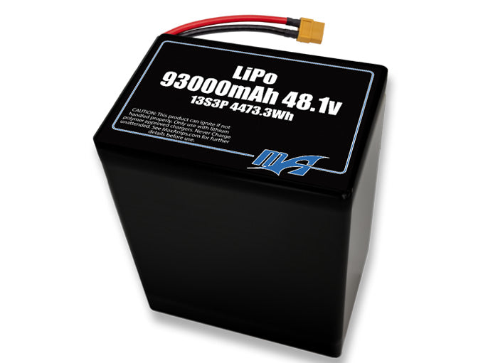 LiPo 93000 13s 48.1v Battery Pack
