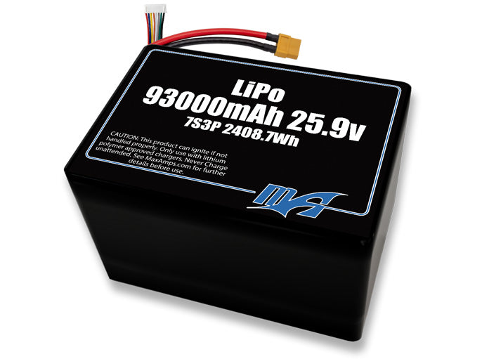 LiPo 93000 7s 25.9v Battery Pack
