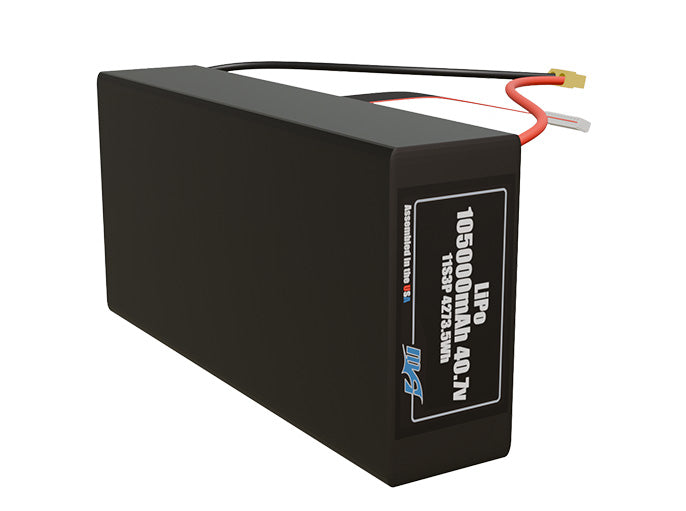 LiPo 105000mAh 11S3P 40.7v Battery Pack