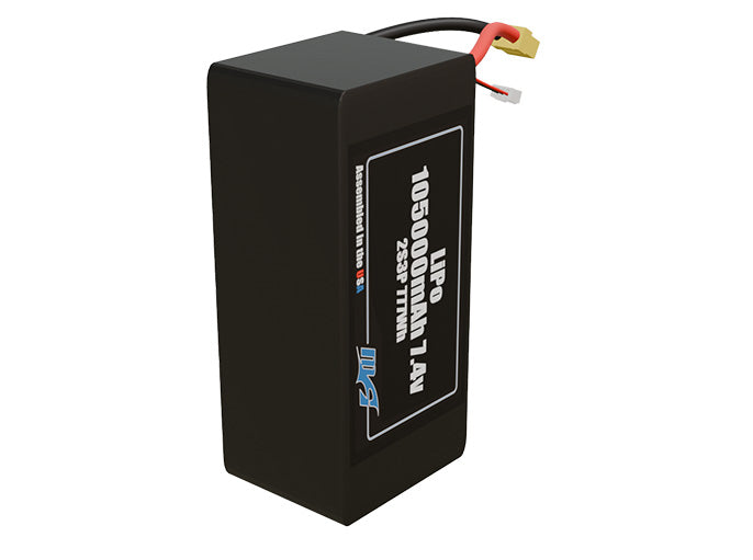 LiPo 105000mAh 2S3P 7.4v Battery Pack