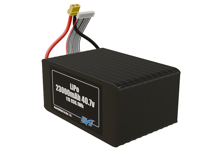 LiPo 23000mAh 11S 40.7v Battery Pack