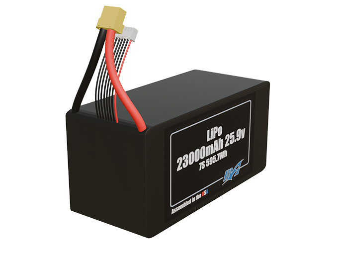 LiPo 23000mAh 7S 25.9v Battery Pack