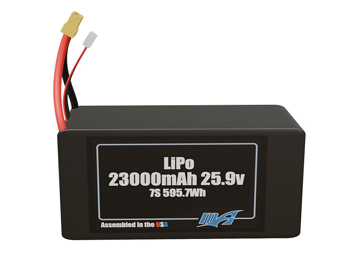LiPo 23000mAh 7S 25.9v Battery Pack