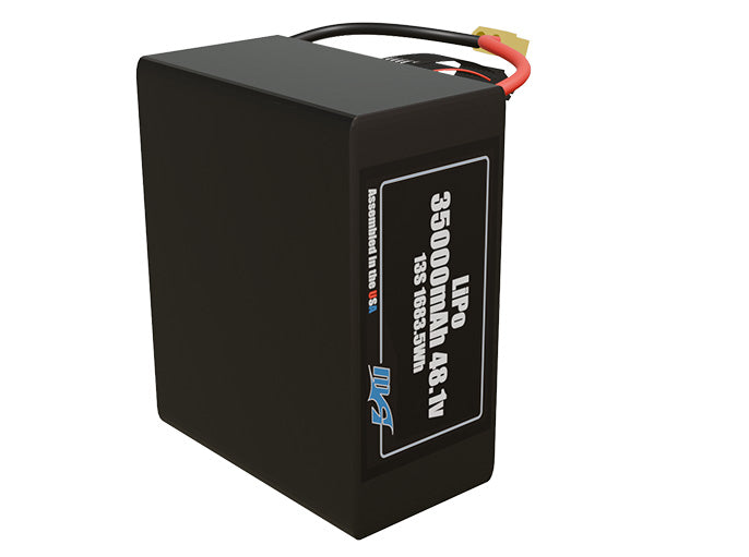 LiPo 35000mAh 13S 48.1v Battery Pack