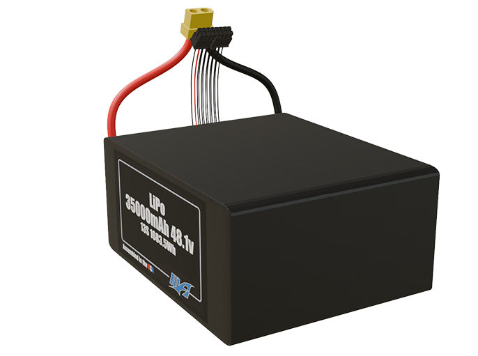 LiPo 35000mAh 13S 48.1v Battery Pack