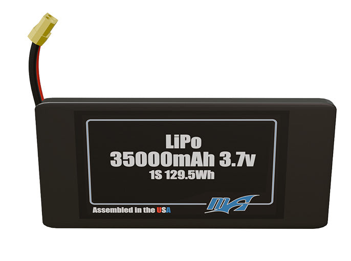LiPo 35000mAh 1S 3.7v Battery Pack