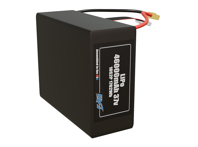LiPo 46000mAh 10S2P 37v Battery Pack