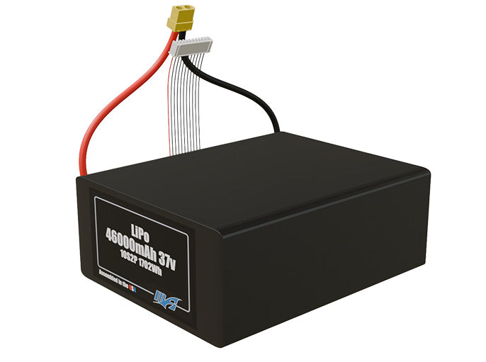 LiPo 46000mAh 10S2P 37v Battery Pack