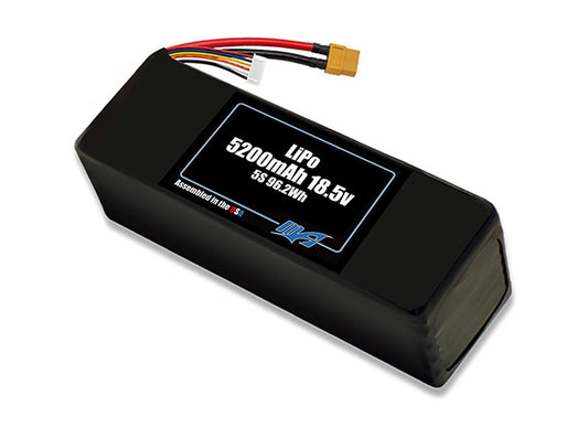 Graphene LiPo 5200mAh 5S 18.5v Battery Pack