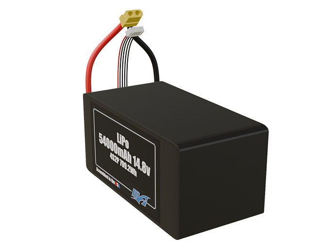 LiPo 54000mAh 4S2P 14.8v Battery Pack
