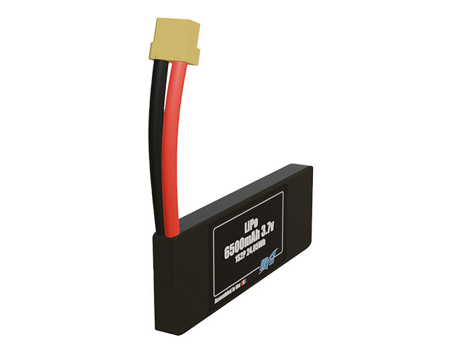 LiPo 6500mAh 1S2P 3.7v Battery Pack