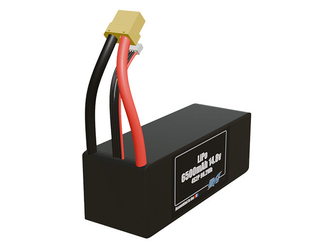 LiPo 6500mAh 4S2P 14.8v Battery Pack