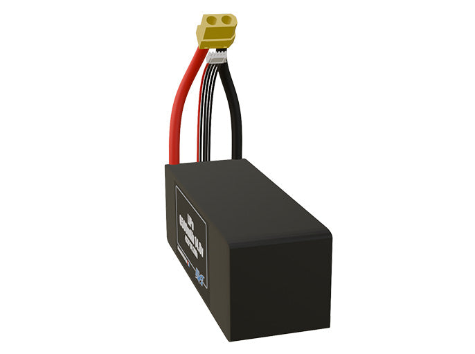 LiPo 6500mAh 4S2P 14.8v Battery Pack