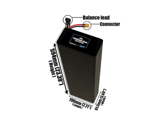 LiPo 69000mAh 18S3P 66.6v Battery Pack