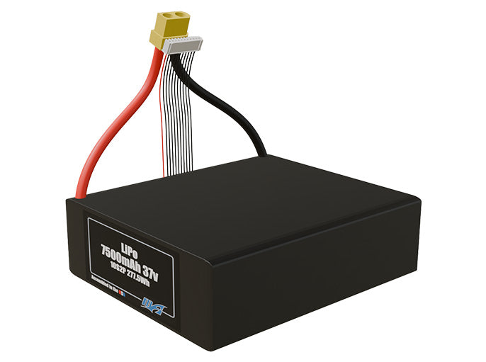 Graphene LiPo 7500mAh 10S2P 37v Battery Pack