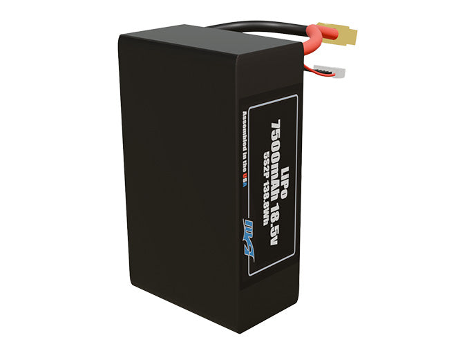 Graphene LiPo 7500mAh 5S2P 18.5v Battery Pack