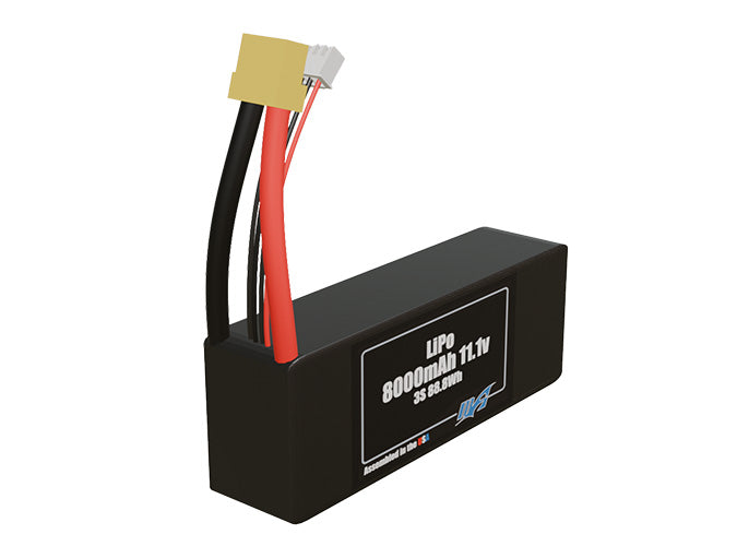 LiPo 8000mAh Lite 3S 11.1v Battery Pack
