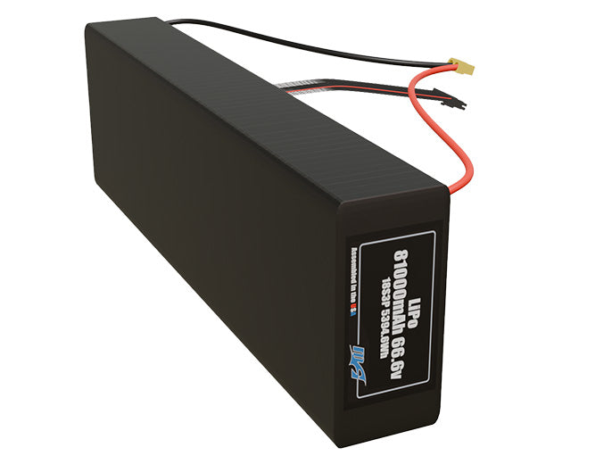 LiPo 81000mAh 18S3P 66.6v NMC Battery Pack