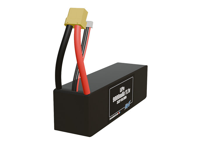 LiPo 9000mAh 3S2P 11.1v Battery Pack