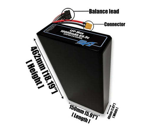 LFP-Max LiFePO4 10000 21S2P 69.3v Battery Pack