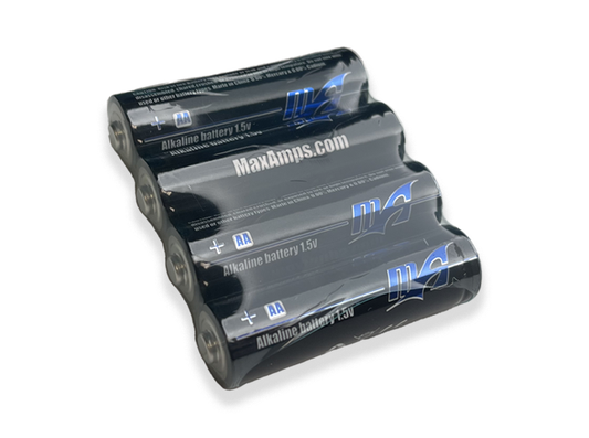 MaxAmps AA Alkaline 4-Pack