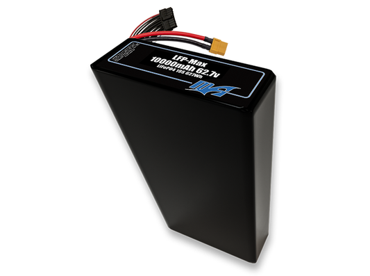 Compact 62.7-volt 10000mAh lithium-polymer battery, built for lightweight drone, UAV, and robotics projects.
