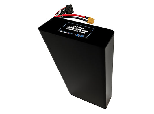 Compact 66-volt 10000mAh lithium-polymer battery, built for lightweight drone, UAV, and robotics projects.