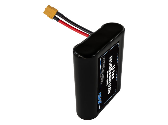 Compact 3.6-volt 13500mAh lithium-ion battery, built for lightweight drone, UAV, and robotics projects.