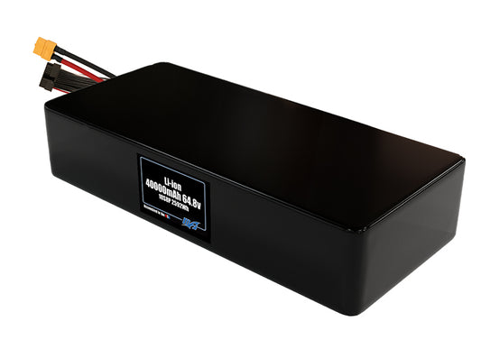 Compact 64.8-volt 40000mAh lithium-polymer battery, built for lightweight drone, UAV, and robotics projects.