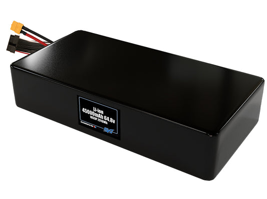 Compact 64.8-volt 45000mAh lithium-polymer battery, built for lightweight drone, UAV, and robotics projects.