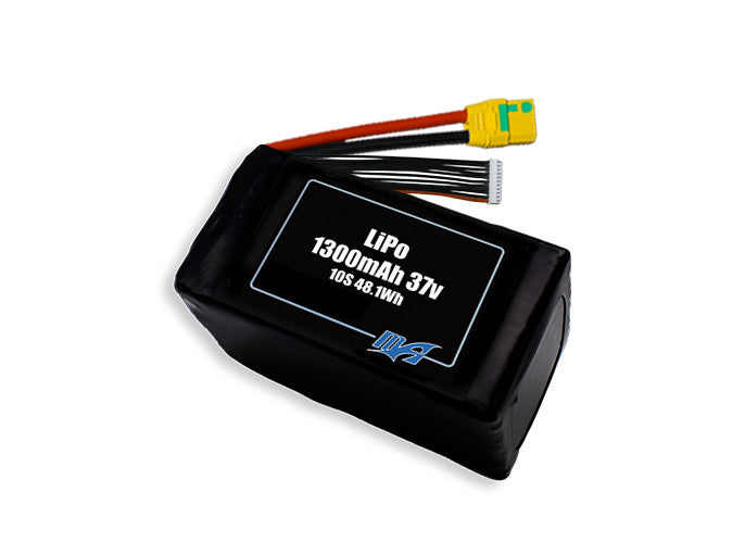 LiPo 1300mAh 10S 37v Battery Pack