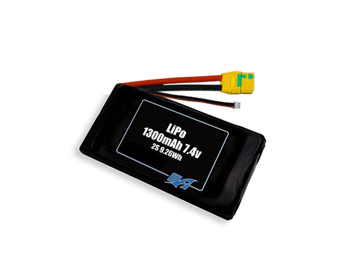 LiPo 1300mAh 2S 7.4v Battery Pack