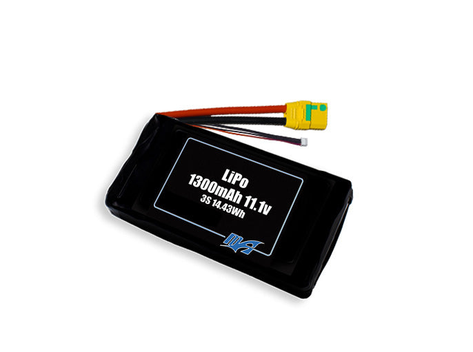 LiPo 1300mAh 3S 11.1v Battery Pack