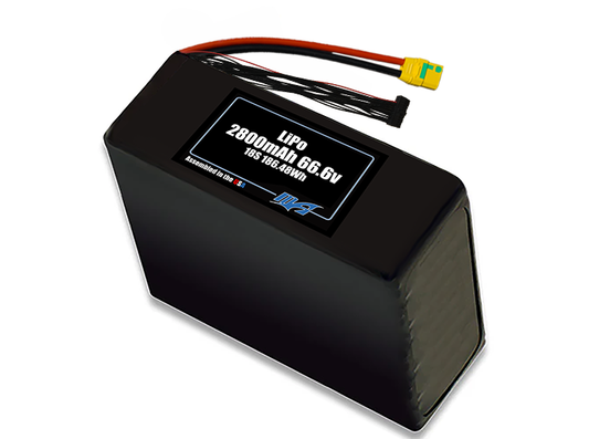 LiPo 2800mAh 18S 66.6v Battery Pack