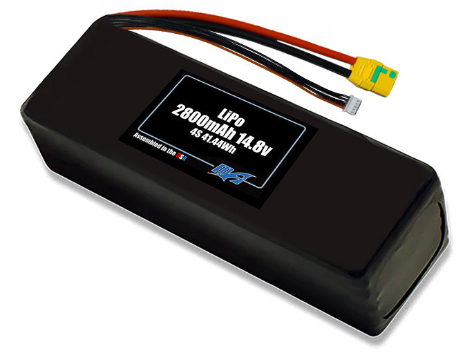 LiPo 2800mAh 4S 14.8v Battery Pack