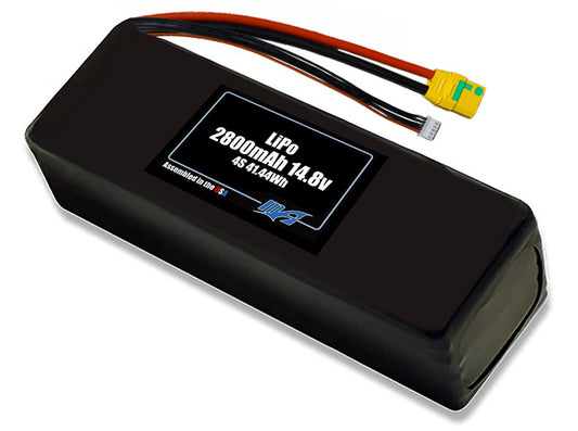 LiPo 2800mAh 4S 14.8v Battery Pack