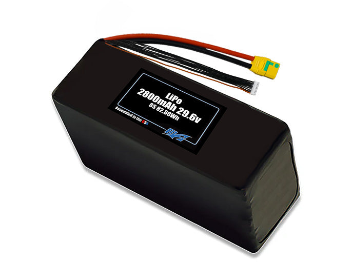 LiPo 2800mAh 8S 29.6v Battery Pack